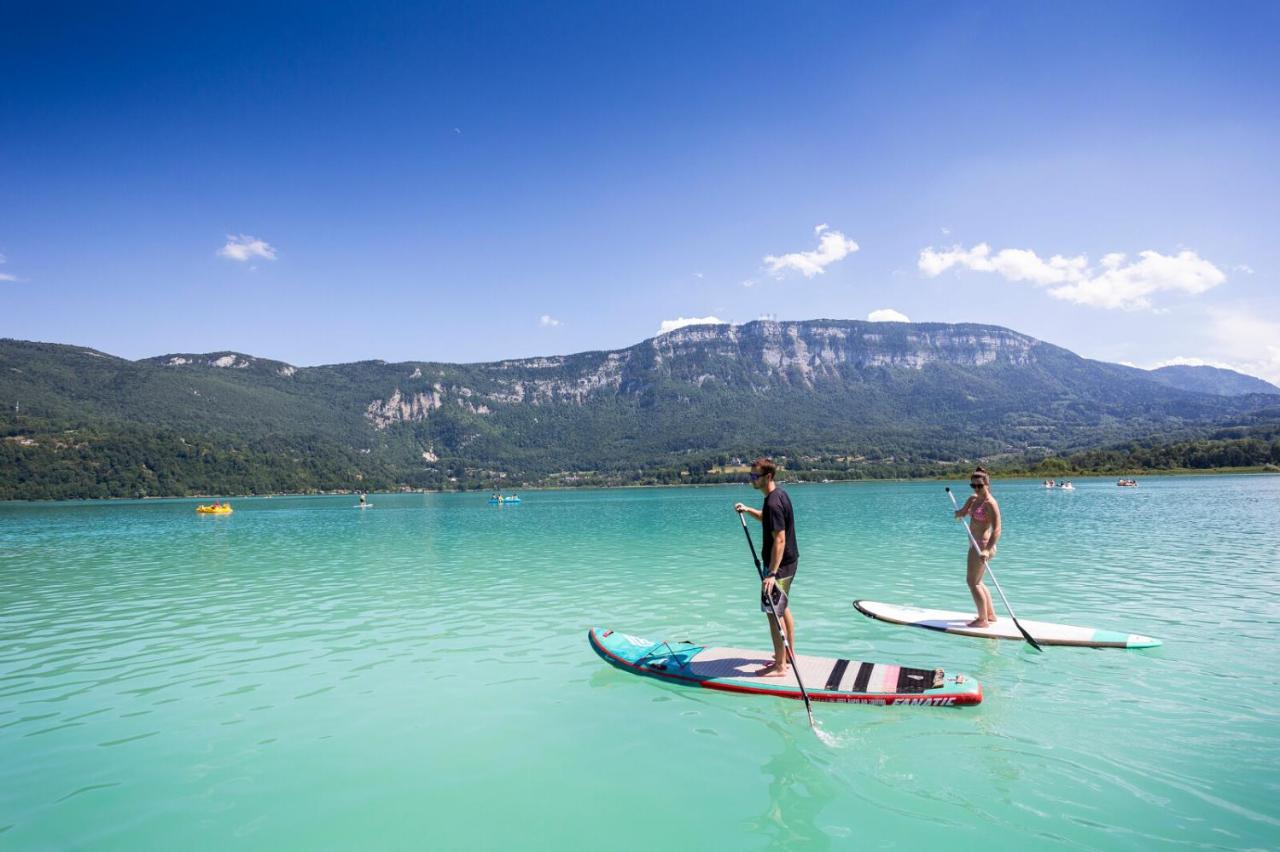 Huttopia Lac D'Aiguebelette Saint-Alban-de-Montbel Exterior photo